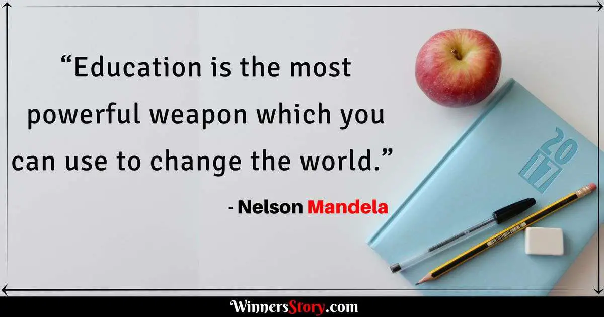 Nelson Mandela quotes on Education