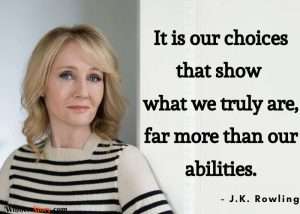 18 Famous Inspirational J.K. Rowling quotes that will add magical strength